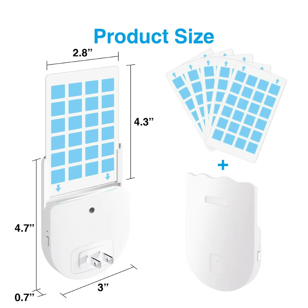 Indoor Flying Insect Trap with LED Night Light