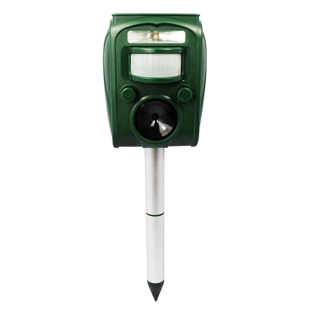 Solar Ultrasonic Cat, Fox & Dog Repeller with PIR Motion Sensor