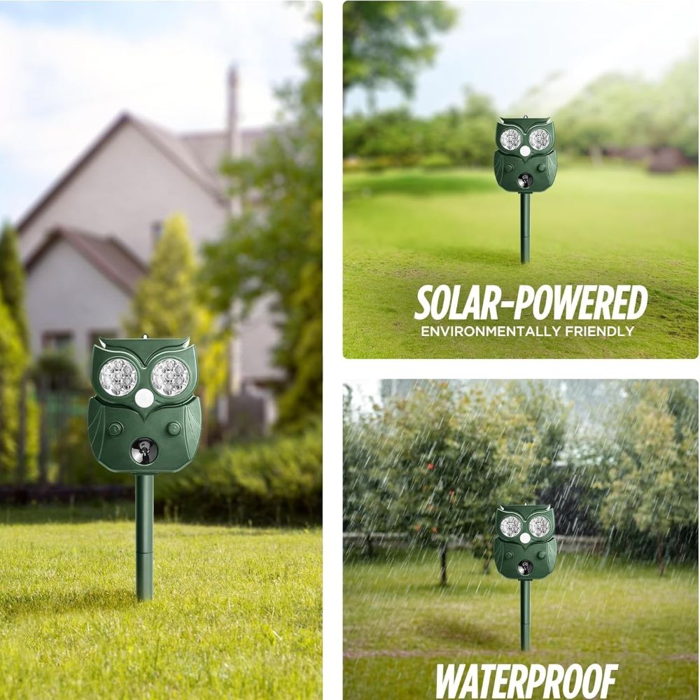 Professional Ultrasonic & Flash Bird Deterrent