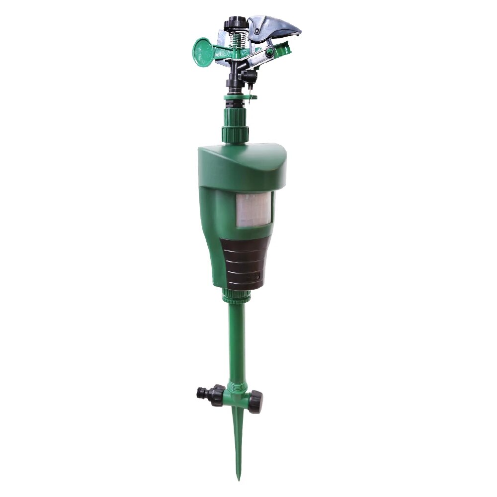 Motion Activated Water Jet Animal Repeller – Garden Wildlife Deterrent Sprinkler