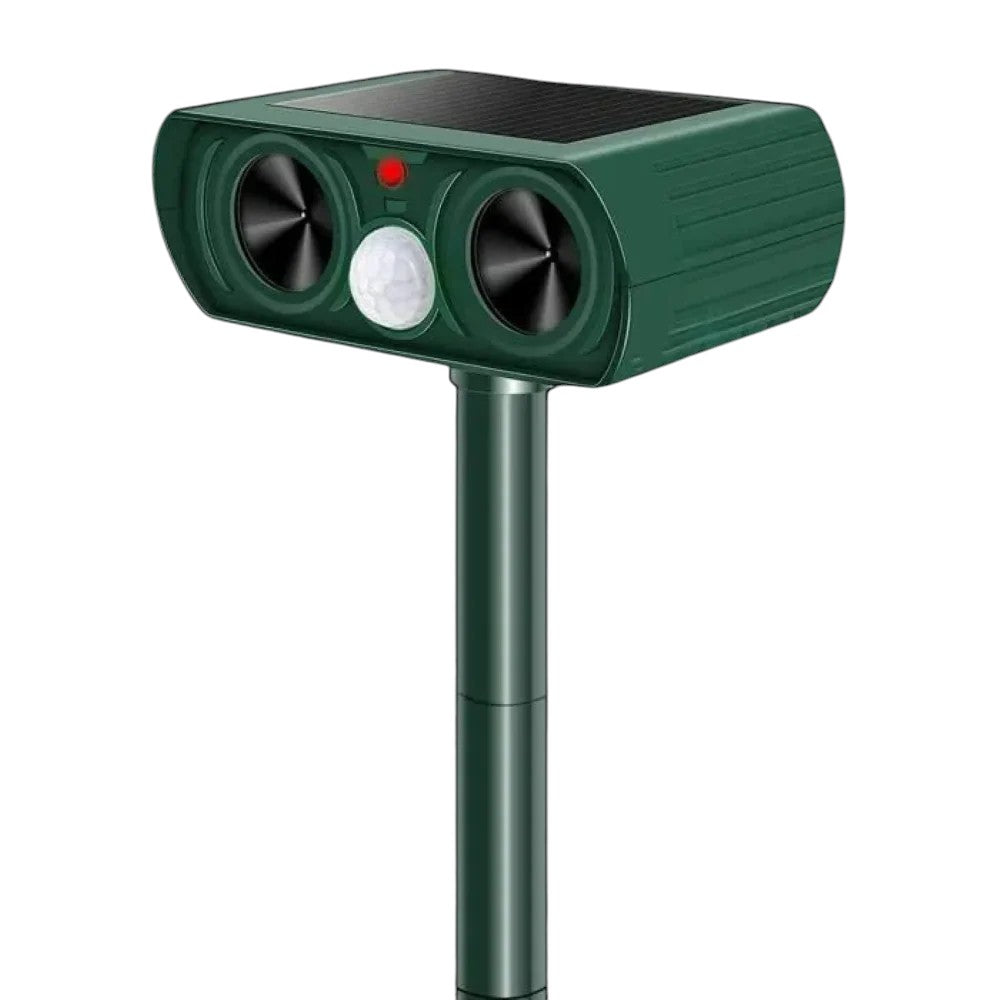Solar Ultrasonic Cat Repeller & Dog Deterrent for Gardens